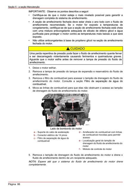 MANUAL DE OPERAÇÃO MANUTENÇÃO E GARANTIA - Mercury