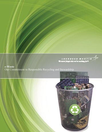 E-Waste Brochure - Lockheed Martin