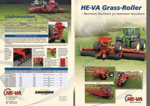 GRASS-ROLLER - HE-VA