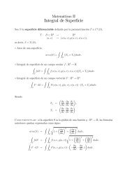 Integral de Superficie