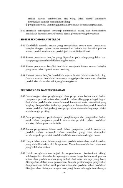 versi PDF - Sistem Keamanan Pangan Terpadu - Badan POM