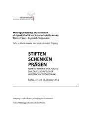 Stiftungsprofessuren in der Presse - Stifterverband fÃ¼r die Deutsche ...