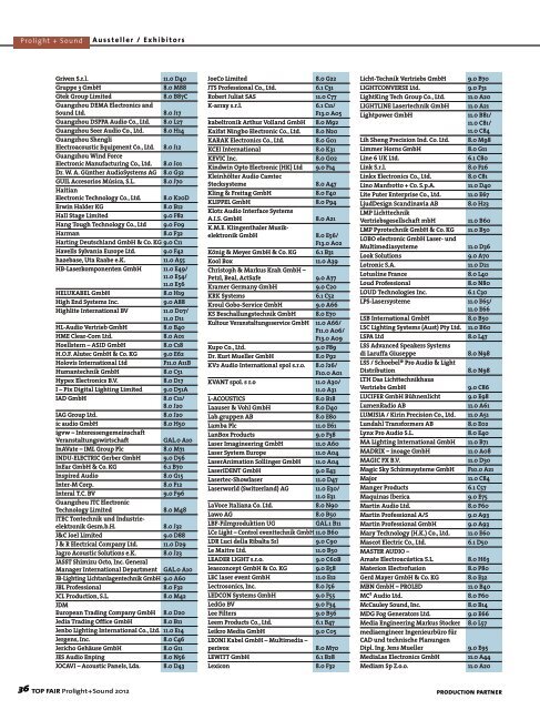 Statements 2012 - Pro Media News