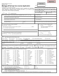 2823, Michigan IFTA Fuel Tax License Application - FormSend