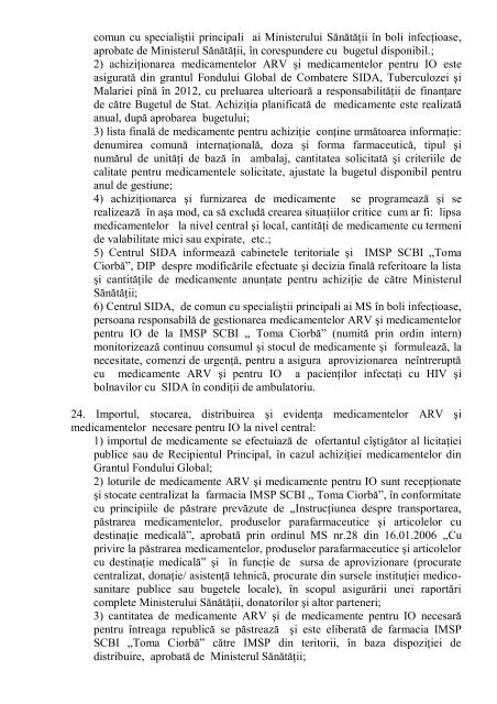 Ordin - HIV and AIDS in the Republic of Moldova / AIDS.MD