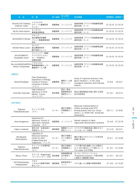 å¹³ æ äº å ä¸ å¹´ åº¦ - è¾²æ¥­çç©è³æºç ç©¶æ - è¾²ææ°´ç£ç è¾²ææ°´ç£æè¡ ...