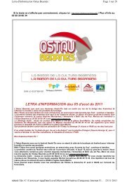 5 d'aost de 2011 - Ostau BearnÃ©s