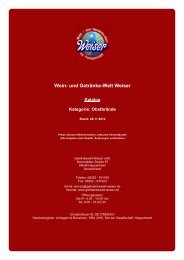 Katalog für Kategorie: Obstbrände - und Getränke-Welt Weiser