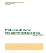 Producción de etanol: Una oportunidad para Bolivia - Revistas ...