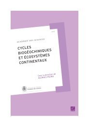 Cycles biogÃ©ochimiques et Ã©cosystÃ¨mes ... - BibSciences.org