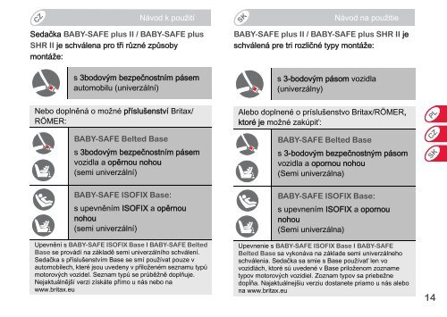 BABY-SAFE plus II - BRITAX RÃ–MER