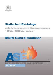 Multi Guard modular - ASE GmbH Kaarst