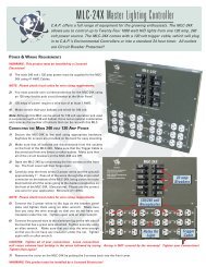 MLC-24X Instructions - R & M Supply, Inc.