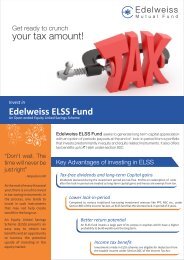 Edelweiss ELSS One Pager_190312.cdr - Edelweiss Mutual Fund