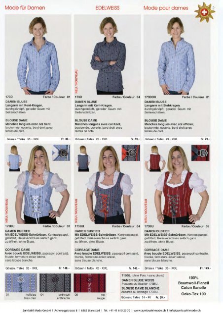 Katalog Edelweiss - Zumbühl Mode