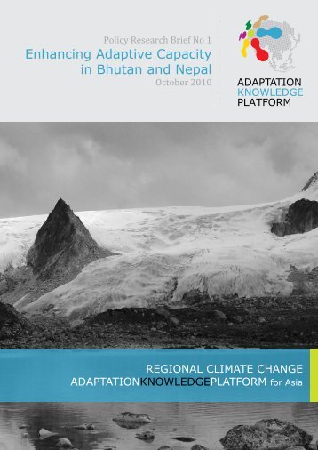 Enhancing Adaptive Capacity in Bhutan and Nepal - Stockholm ...