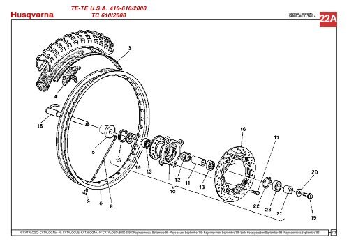 Parts Catalogue 2000 TC 610 - Husqvarna