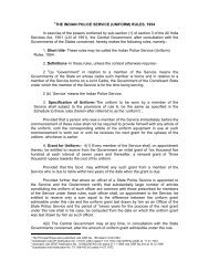 UNIFORM - Ministry of Personnel, Public Grievances and Pensions