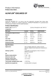 ALPAFLOR® EDELWEISS EP - Centerchem, Inc.