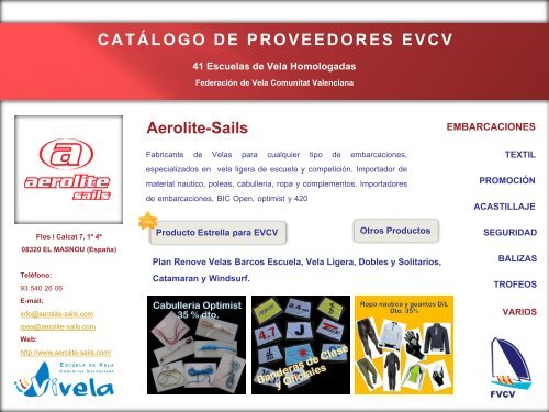 Catalogo Proveedores - EVCV