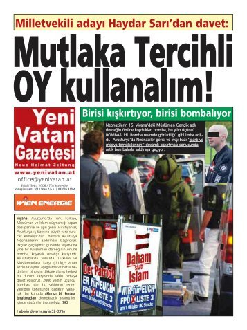 yvg_68.qxd (Page 1) - Yeni Vatan Gazetesi Online