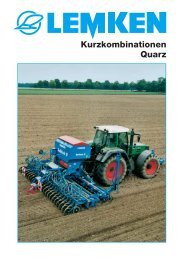 Lemken Quarz.pdf - bei Lohmann Landtechnik