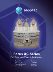 AAPPTec Focus XC Series - Fully Automated Peptide ... - ACS