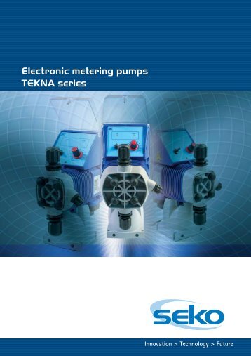 electronic metering pumps tekna series