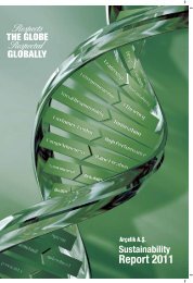 ArÃƒÂ§elik A.Ã…Âž. Sustainability Report 2011