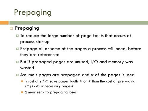 page fault
