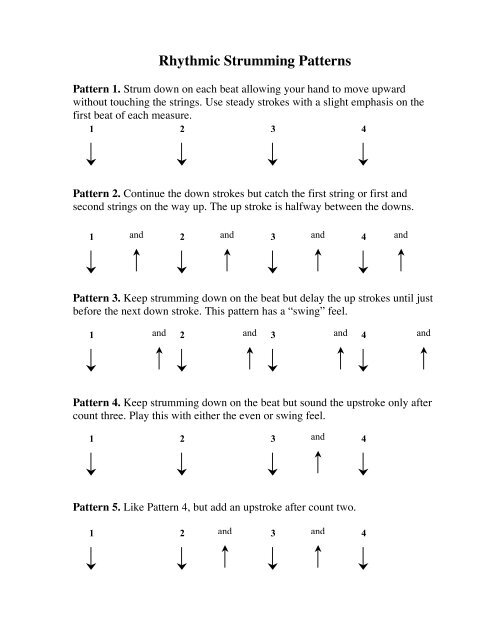 Strumming Patterns That Elevate Your Guitar Playing