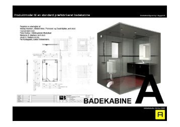 Visuel konfigurering af præfabrikerede badeværelser