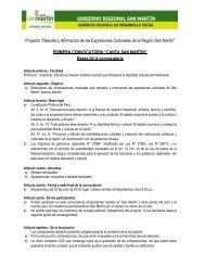 Proyecto âRescate y AfirmaciÃ³n de las Expresiones Culturales de la ...