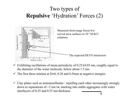 Non-DLVO, steric and fluctuation forces