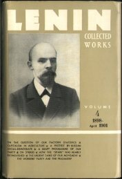 Collected Works of V. I. Lenin - Vol. 4 - From Marx to Mao