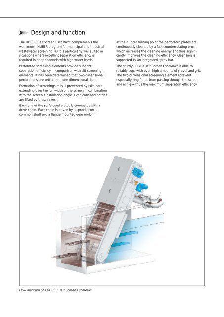 Brochure: HUBER Belt Screen EscaMax