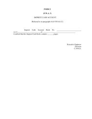 FORM 2 (P.W.A. 3) IMPREST CASH ACCOUNT ... - Ccamoud.nic.in