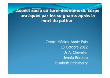PPT ETCHEBERRY Elisabeth - COMM Santé