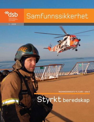 Samfunnssikkerhet - Direktoratet for samfunnssikkerhet og beredskap