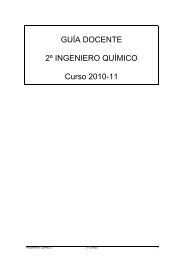 GuÃ­a Docente 2010/11 - IqTMA-UVa - Universidad de Valladolid