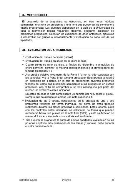 GuÃ­a Docente 2010/11 - IqTMA-UVa - Universidad de Valladolid