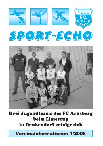 SPORT-ECHO 1-2008.cdr - FC Arnsberg