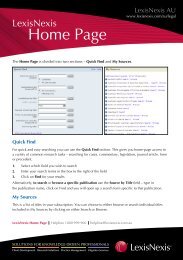 Home Page - LexisNexis