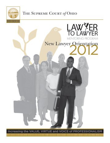 New Lawyer Orientation Manual - Supreme Court