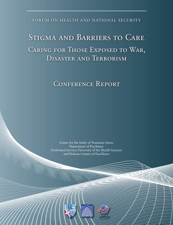 stigma and barriers to care - Uniformed Services University of the ...