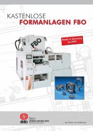 KASTENLOSE FORMANLAGEN FBO - Heinrich Wagner Sinto