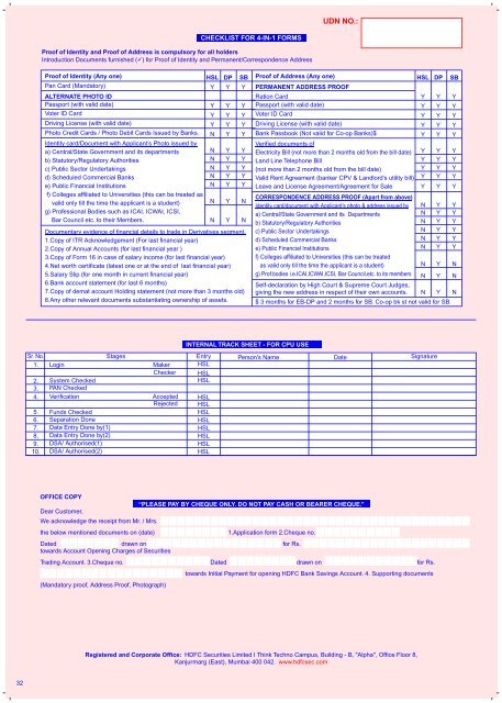 HDFC SECURITIES FORM FINAL PAGE 1 TO 42.cdr