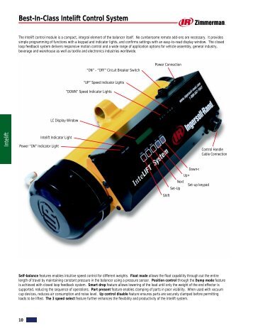 Zimmerman Intellift Intelligent Balancer