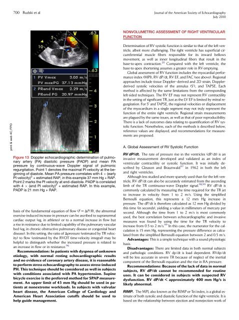 Guidelines for the Echocardiographic Assessment of the Right Heart ...