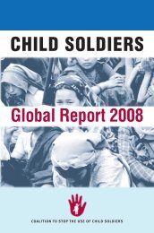 Download report as PDF - Coalition to Stop the Use of Child Soldiers